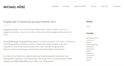 Desktop Screenshot of michael-hoerz.de
