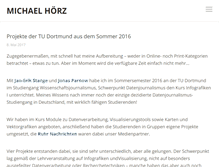 Tablet Screenshot of michael-hoerz.de